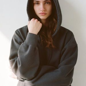 Tna Cozy Fleece Boyfriend Hoodie - Green -